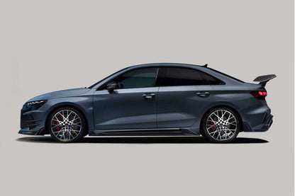 2025-UP Audi RS3 S3 8Y.5 Sedan AD Style Autoclave Carbon Fiber Side Skirts