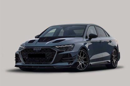 2025-UP Audi RS3 S3 8Y.5 Sedan AD Style Autoclave Carbon Fiber Side Skirts