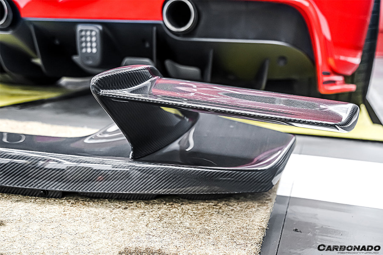 2015-2020 Ferrari 488 GTB MSY Style Trunk Spoiler