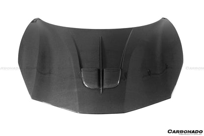 2015-2019 Ferrari 488 GTB/Spyder MA Style Carbon Fiber Hood - Carbonado Aero