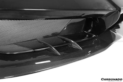 2015-2020 Ferrari 488 GTB & Spider MA Style Partial Carbon Fiber Front Bumper