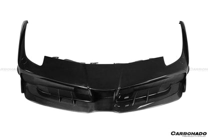 2015-2019 Ferrari 488 GTB/Spyder MA Style Carbon Fiber Front Bumper - Carbonado Aero
