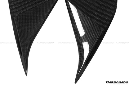 2015-2020 Ferrari 488 GTB & Spider MSY Style Carbon Fiber Side Air Intake Fins