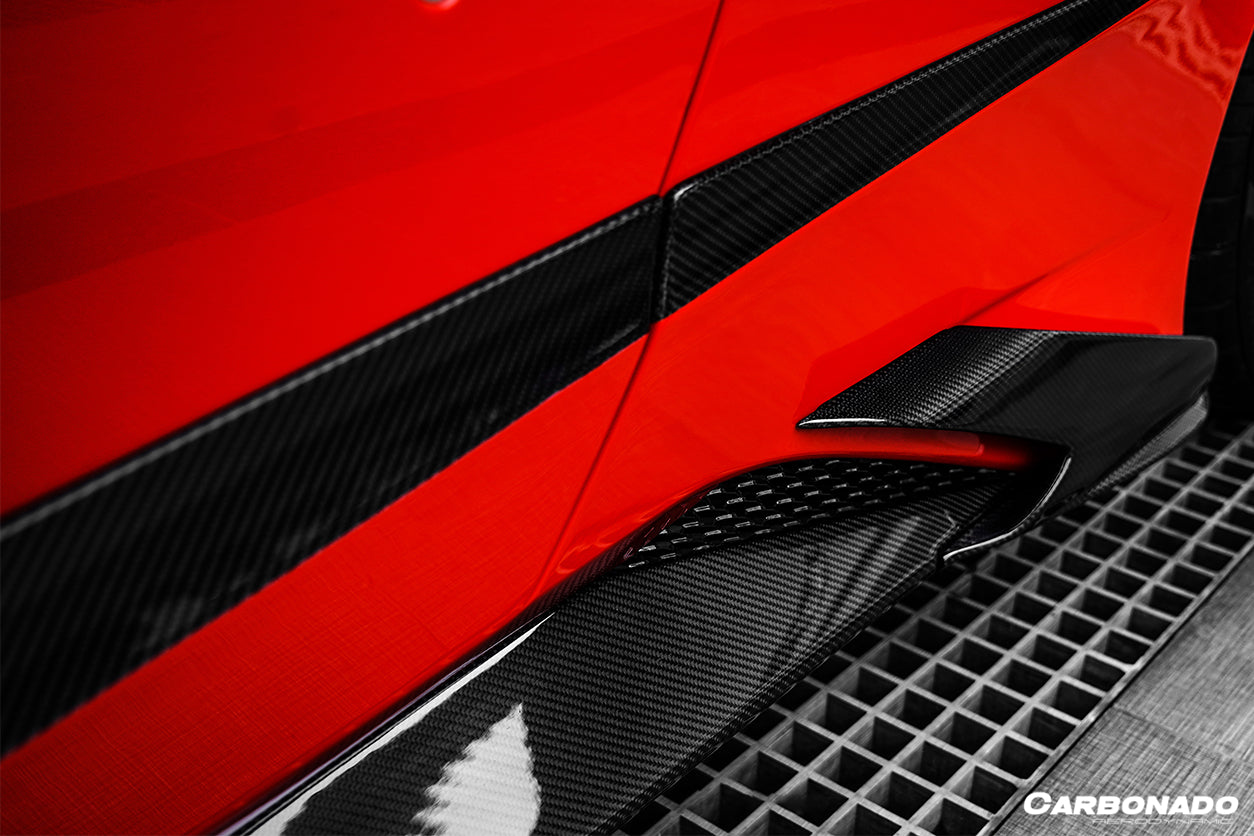 2015-2020 Ferrari 488 GTB & Spider MSY Style Side Skirts
