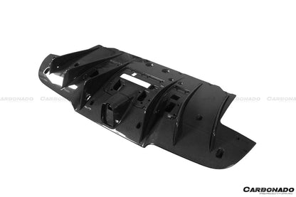 2015-2020 Ferrari 488 GTB Spyder OE Style Carbon Fiber Rear Diffuser - Carbonado Aero