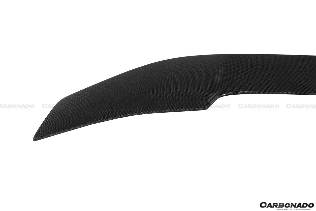 2015-2020 Ferrari 488 GTB VRS Style Carbon Fiber Trunk Spoiler - Carbonado Aero