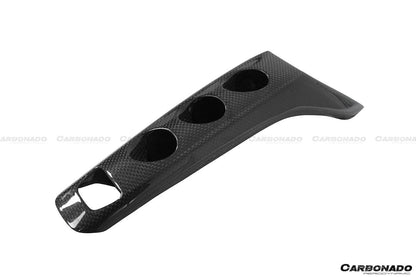 2015-2020 Ferrari 488 GTB Spyder OE Style Dry Carbon Fiber Bridge Control - Carbonado Aero
