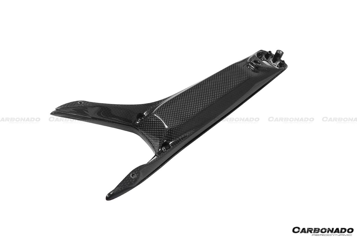 2015-2020 Ferrari 488 GTB Spyder OE Style Dry Carbon Fiber Bridge Control - Carbonado Aero