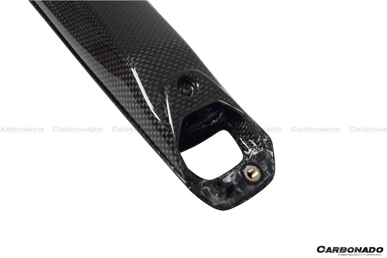 2015-2020 Ferrari 488 GTB Spyder OE Style Dry Carbon Fiber Bridge Control - Carbonado Aero