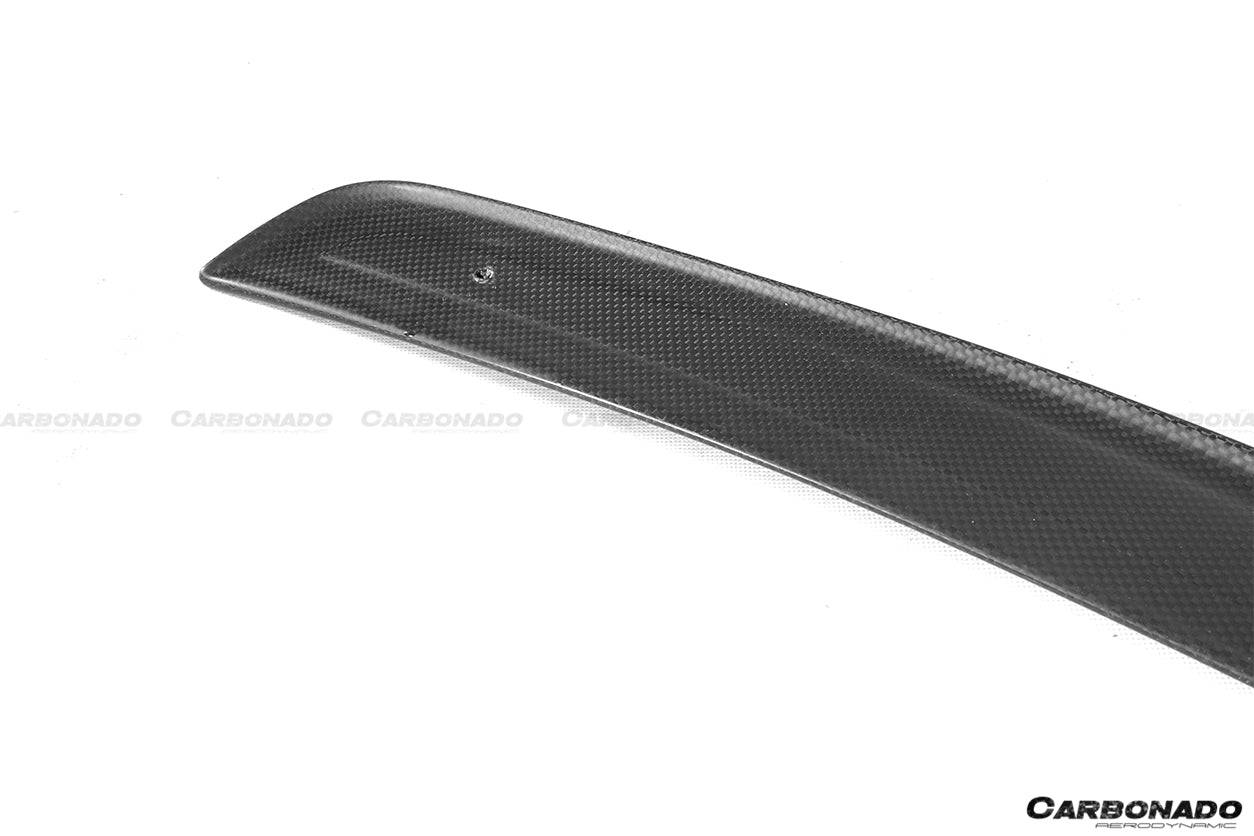 2015-2020 Ferrari 488 GTB Spyder BKSS Style Carbon Fiber Turnk Spoiler - Carbonado Aero