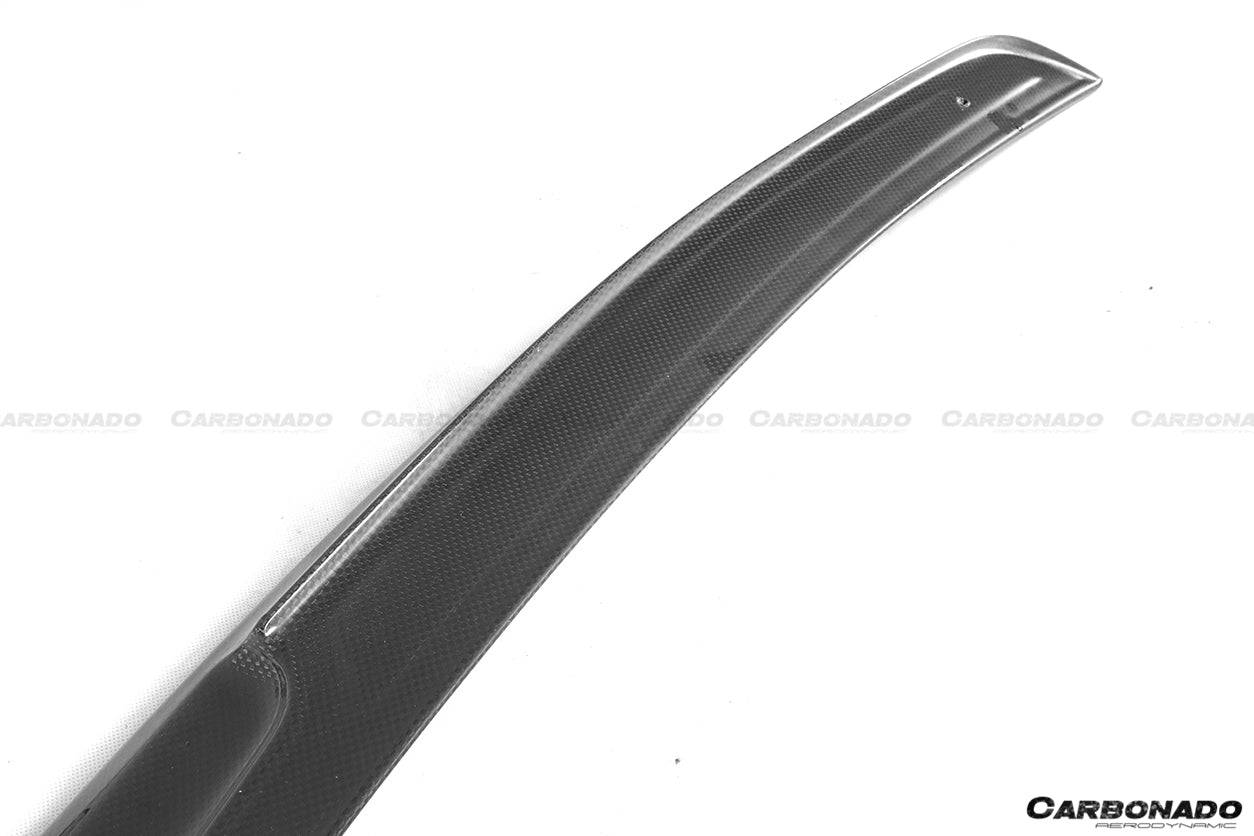 2015-2020 Ferrari 488 GTB Spyder BKSS Style Carbon Fiber Turnk Spoiler - Carbonado Aero