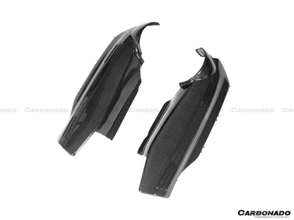 2015-2020 Ferrari 488 GTB/Spyder Dry Carbon Fiber Engine Replacement Cover - Carbonado Aero