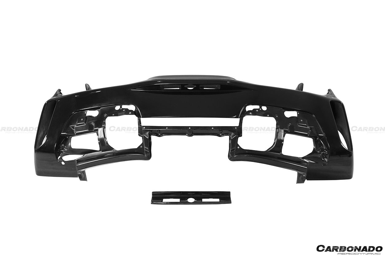 2018-2020 Ferrari 488 Pista OEM Style Part Carbon Fiber Rear Bumper - Carbonado Aero