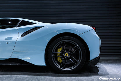 2015-2020 Ferrari 488 Pista/GTB/Spyder OEM Style Side Skirts - Carbonado Aero