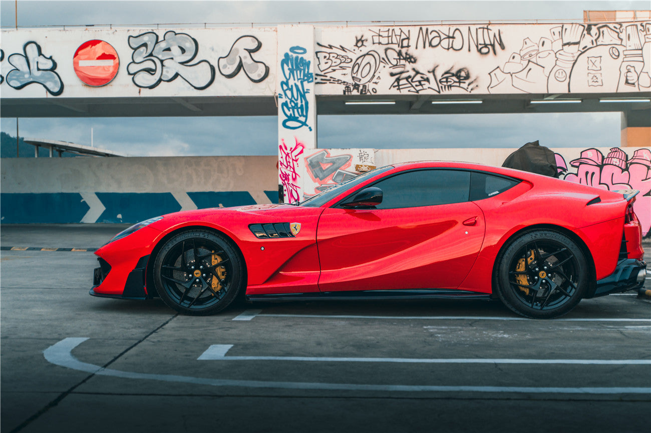 2017-2026 Ferrari 812 Superfast & GTS MSY Style Side Skirts