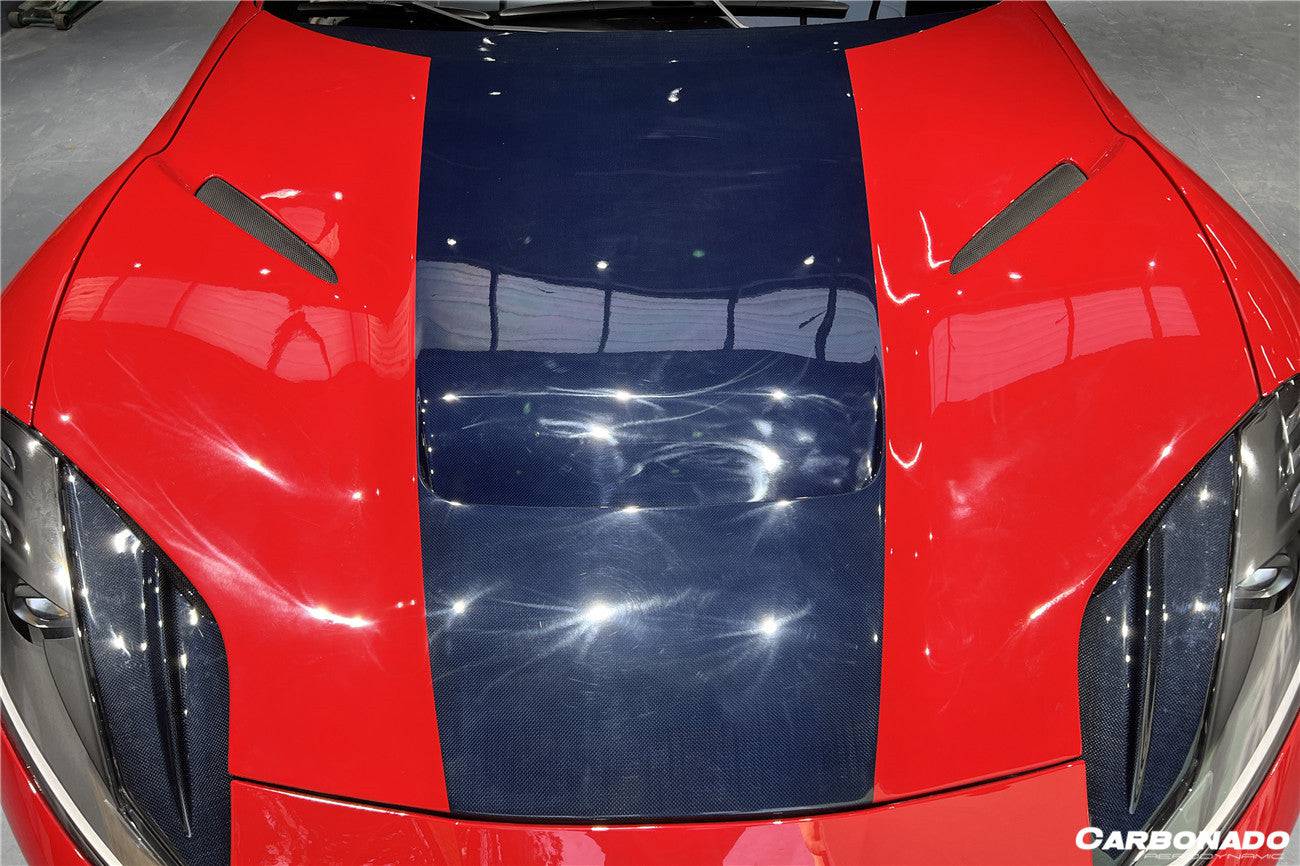 2018-UP Ferrari 812 Superfast /GTS MSY Style DRY Carbon Fiber Hood - Carbonado Aero