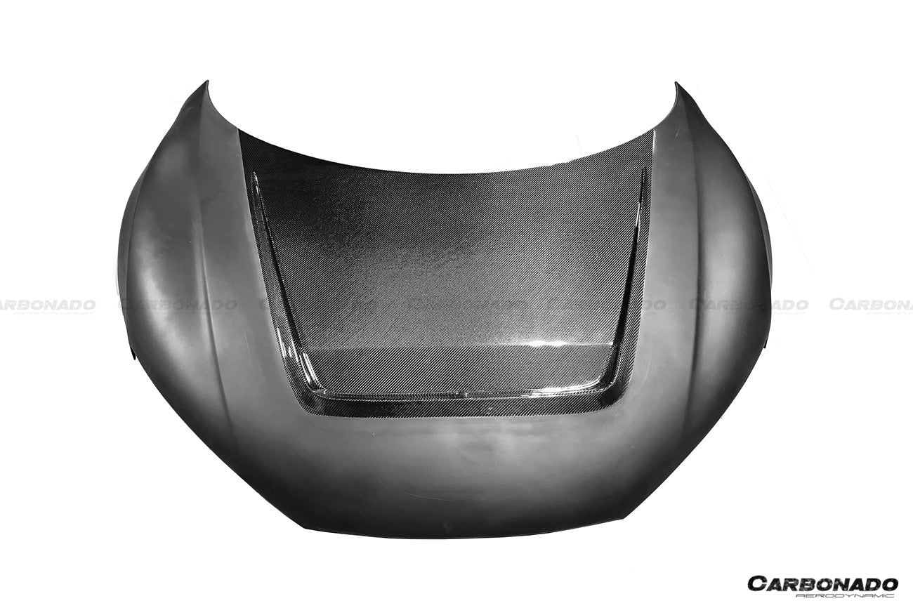 2006-2015 Audi R8 Coupe & Spyder P Style Carbon Fiber Hood