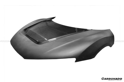 2006-2015 Audi R8 Coupe & Spyder P Style Carbon Fiber Hood