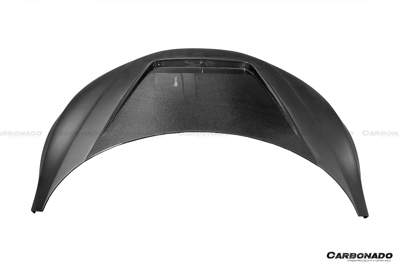 2006-2015 Audi R8 Coupe & Spyder P Style Carbon Fiber Hood