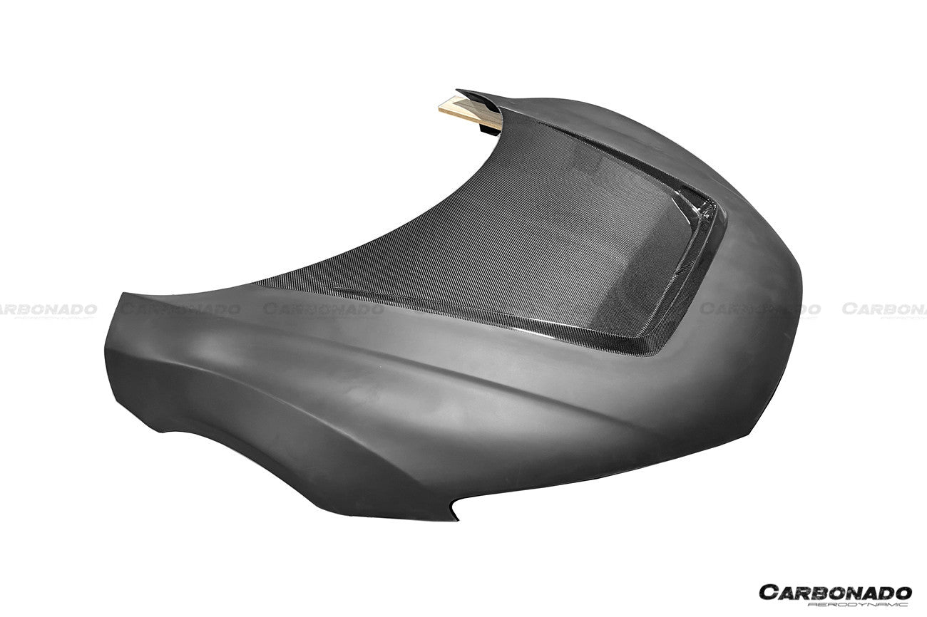 2006-2015 Audi R8 Coupe & Spyder P Style Carbon Fiber Hood