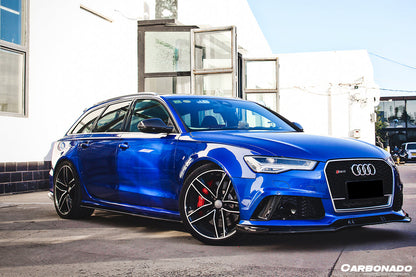 2013-2018 Audi RS6 Avant MN Style Carbon Fiber Side Skirts