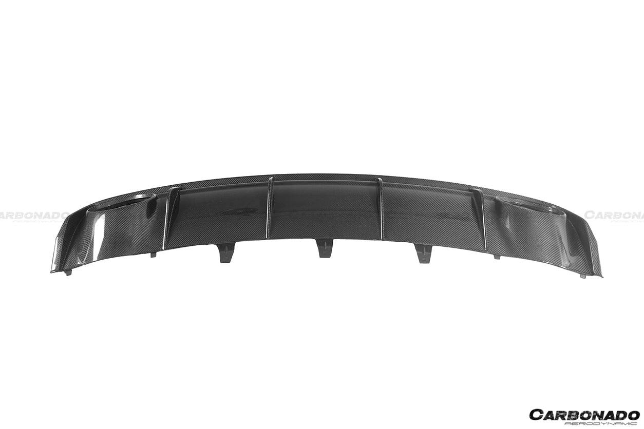 2013-2018 Audi RS6 Avant OE Style Carbon Fiber Rear Lip - Carbonado Aero