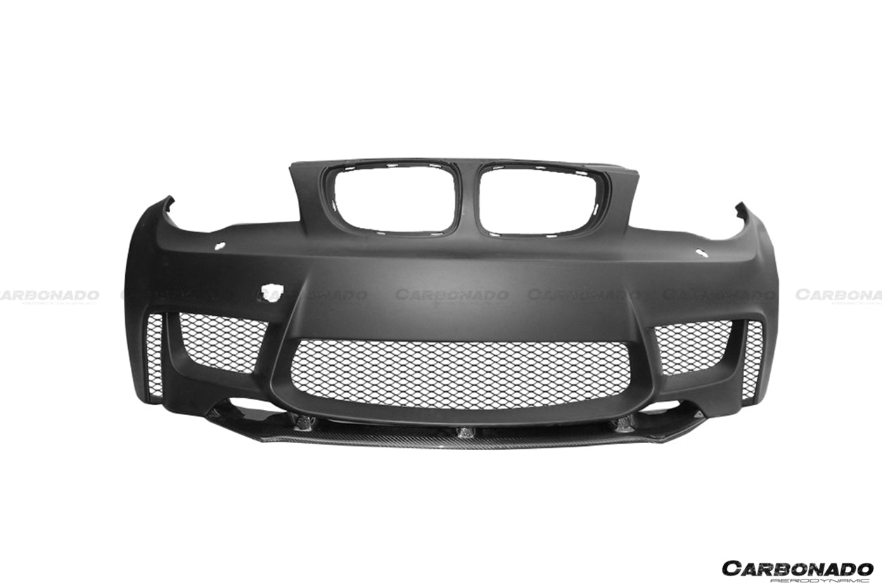 2008-2013 BMW 1 Series E82 E88 1M Style Front Bumper