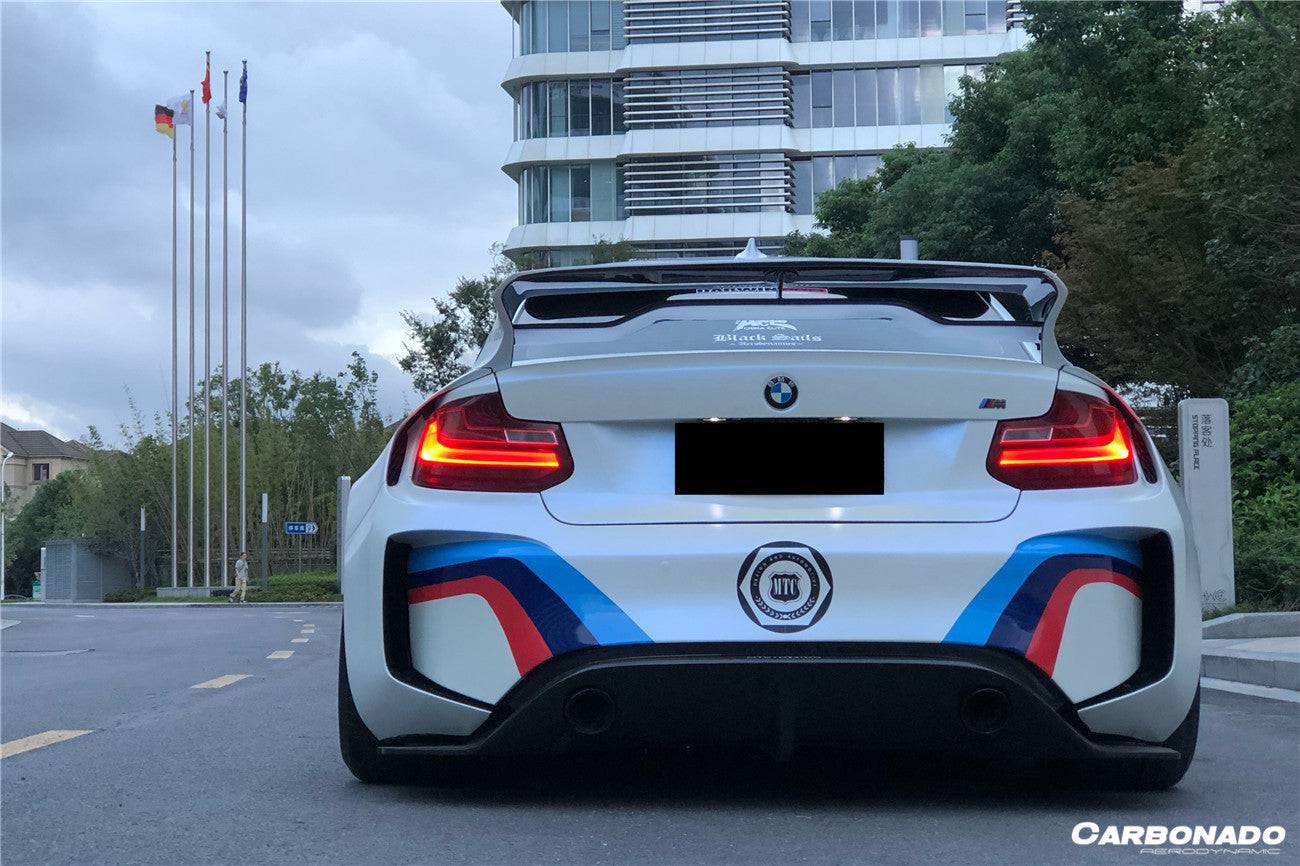 2014-2019 BMW 2 Series F22 VR Style Partial Carbon Fiber Wide Body Full Body Kit - Carbonado Aero