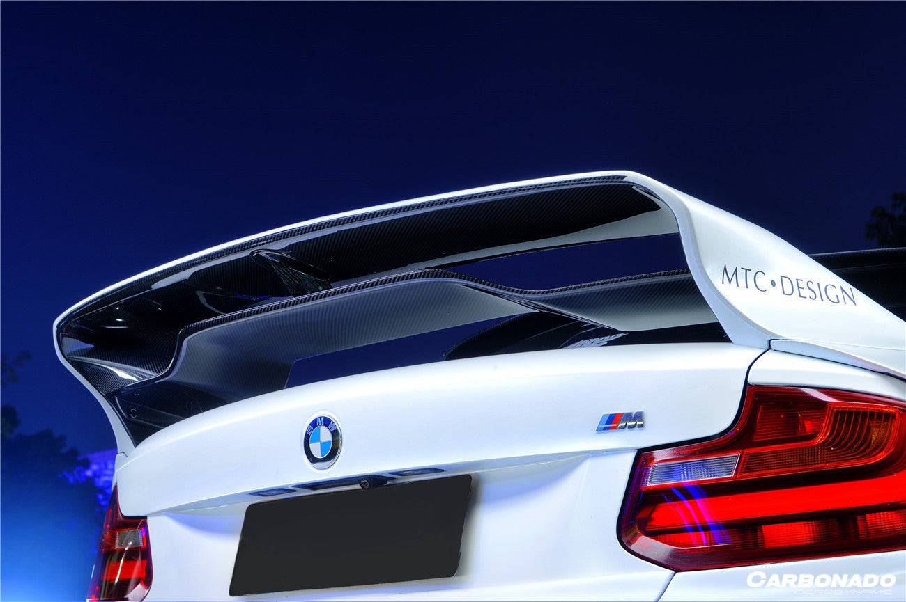 2014-2019 BMW 2 Series F22 VR Style Partial Carbon Fiber Wide Body Full Body Kit - Carbonado Aero