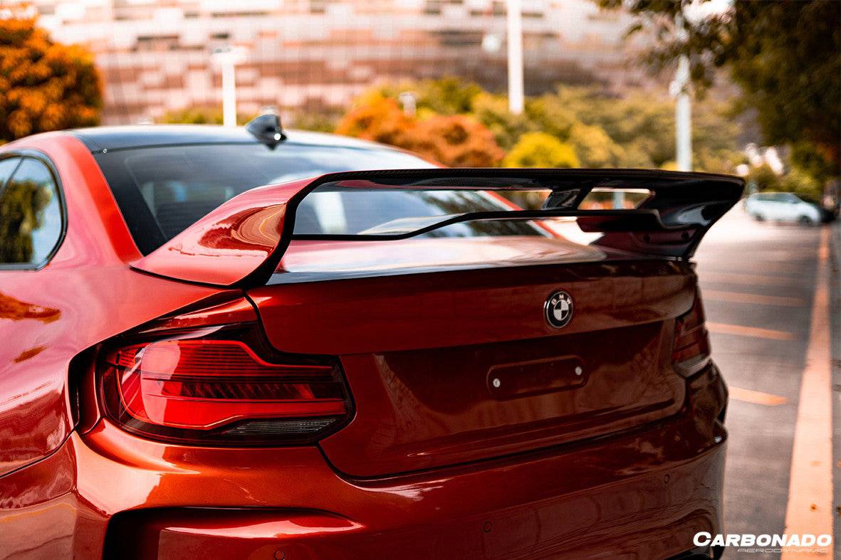 2014-2019 BMW 2 Series F22 VR Style Partial Carbon Fiber Wide Body Full Body Kit - Carbonado Aero