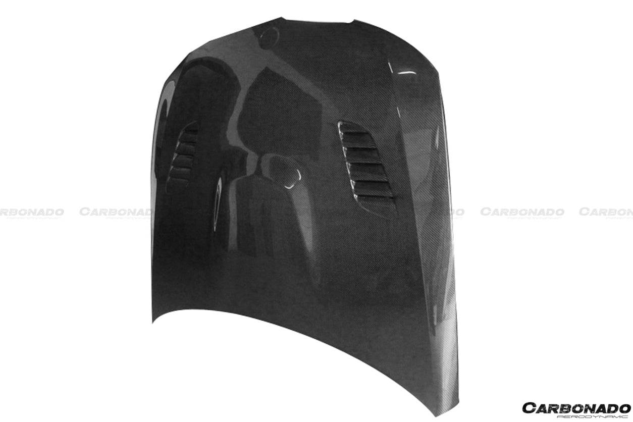2008-2012 BMW 3 Series E90 LCI VRS Style Carbon Fiber Hood - Carbonado Aero