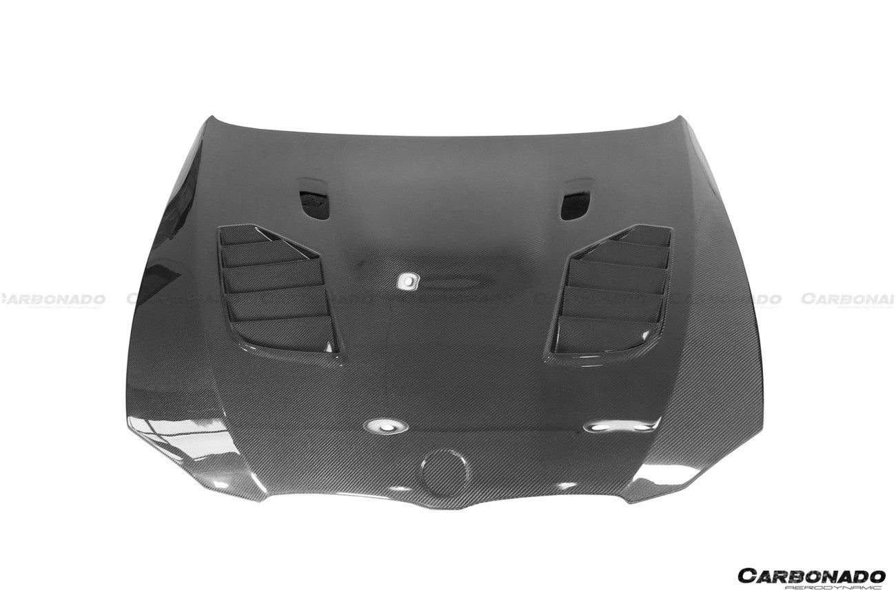 2011-2013 BMW 3 Series E92 LCI SIB Style Carbon Fiber Hood