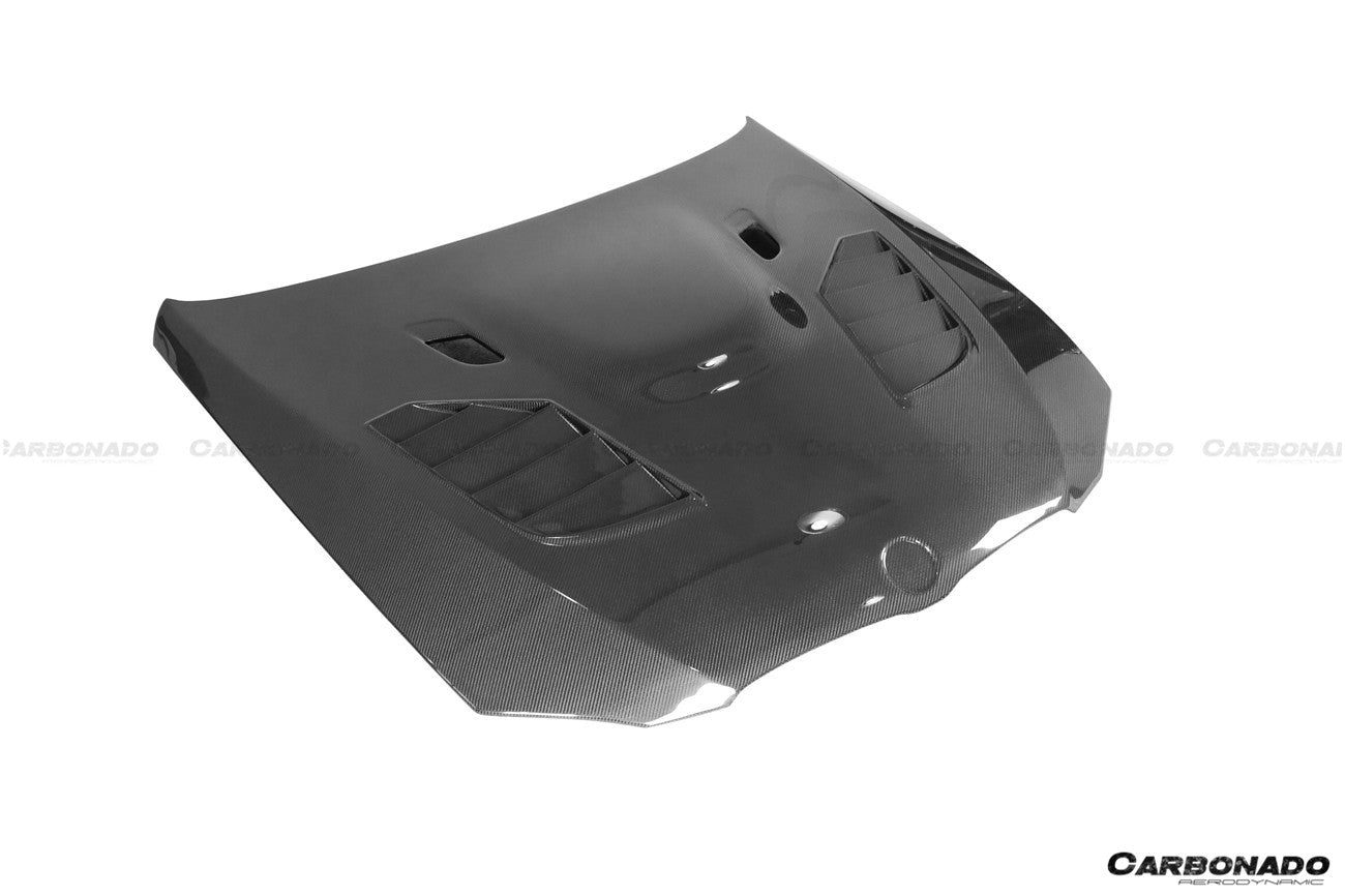 2011-2013 BMW 3 Series E92 LCI SIB Style Carbon Fiber Hood