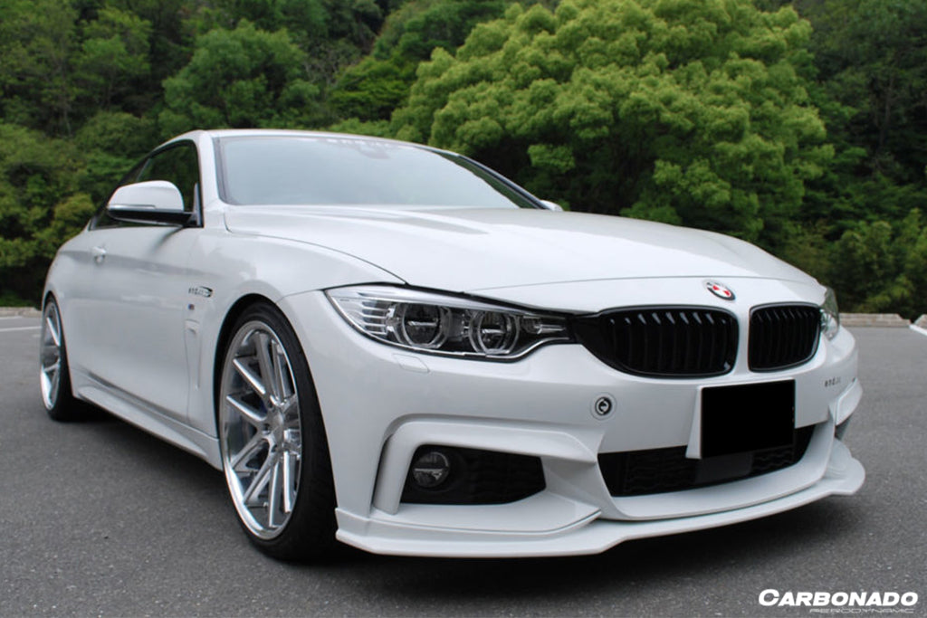 2014-2017 BMW 4 Series F32 F33 M Sport ECC Style Carbon Fiber Front Lip