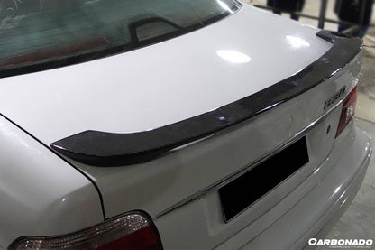 1997-2003 BMW 5 Series E39 MT Style Carbon Fiber Turnk Spoiler - Carbonado Aero