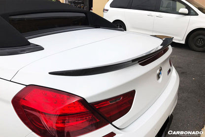 2011-2018 BMW 6 Series F12 M6 Convertiable VRS Style Carbon Fiber Trunk Spoiler