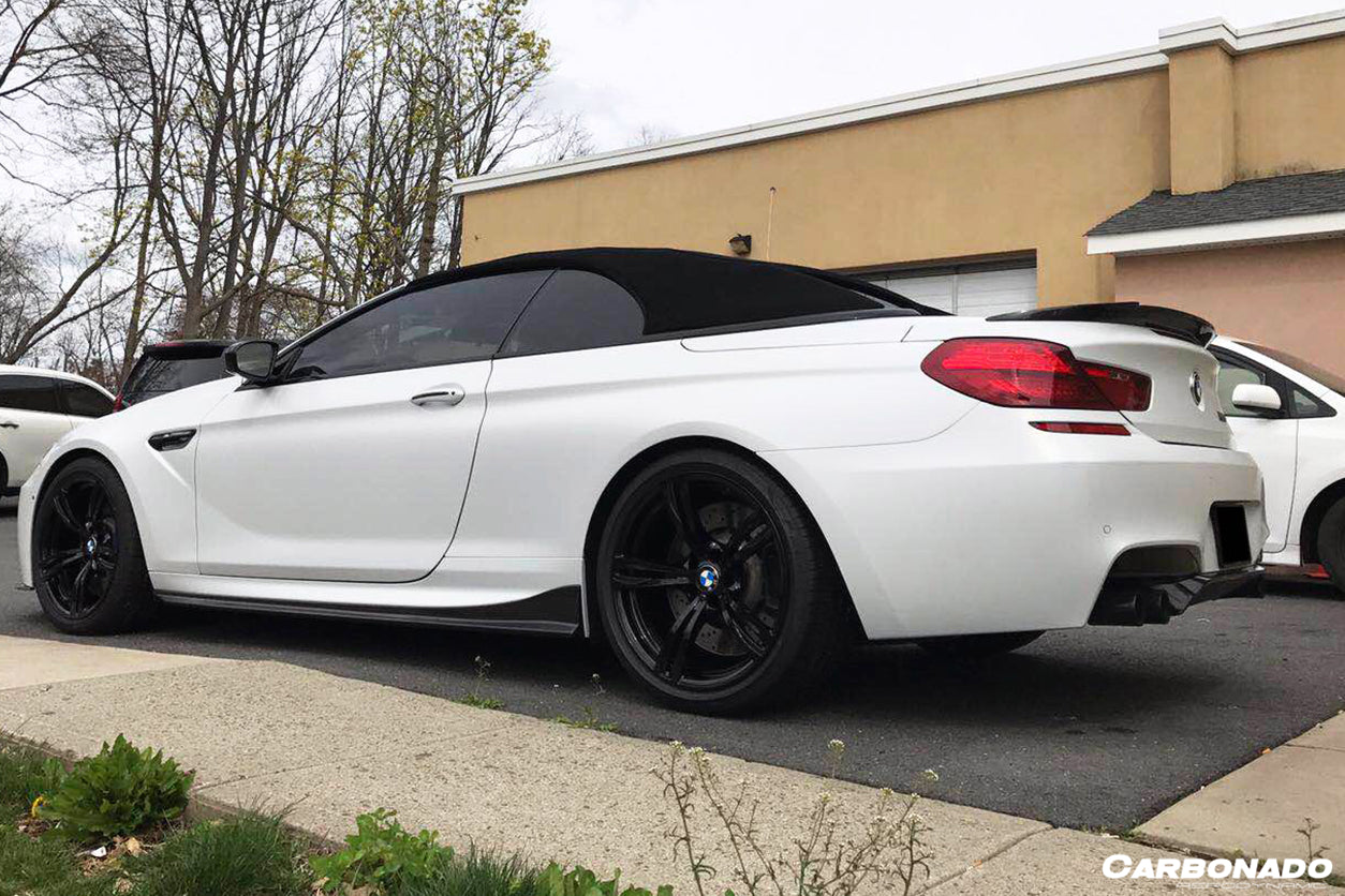 2011-2018 BMW 6 Series F12 M6 Convertiable VRS Style Carbon Fiber Trunk Spoiler