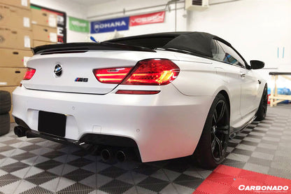 2011-2018 BMW 6 Series F12 M6 Convertiable VRS Style Carbon Fiber Trunk Spoiler