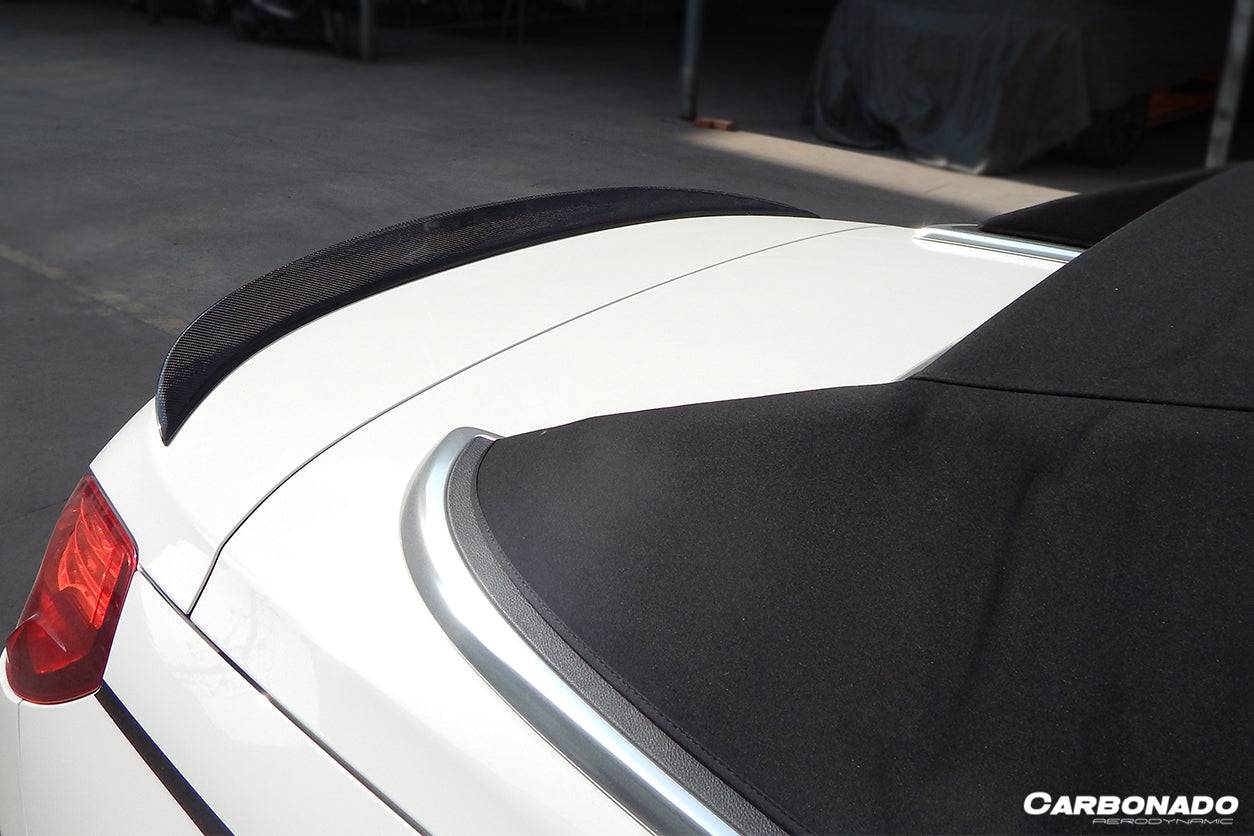 2011-2018 BMW 6 Series F12 convertiable M6 Style Carbon Fiber Trunk Spoiler - Carbonado Aero