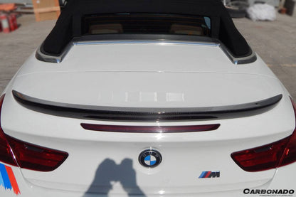 2011-2018 BMW 6 Series F12 convertiable M6 Style Carbon Fiber Trunk Spoiler - Carbonado Aero
