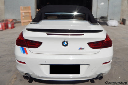 2011-2018 BMW 6 Series F12 convertiable M6 Style Carbon Fiber Trunk Spoiler - Carbonado Aero
