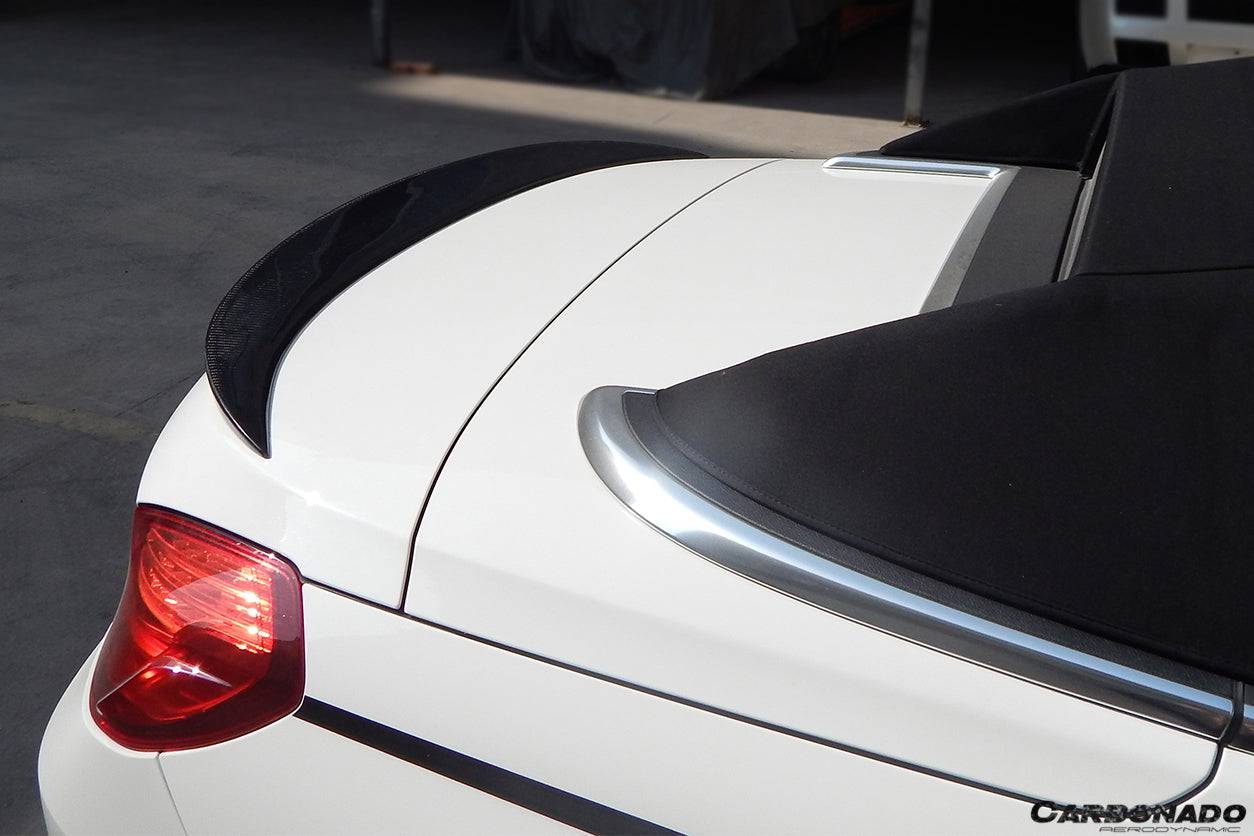 2011-2018 BMW 6 Series F12 convertiable M6 Style Carbon Fiber Trunk Spoiler - Carbonado Aero
