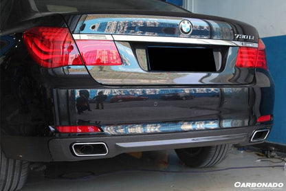 2009-2014 BMW 7 Series F01 OEM Style Carbon Fiber Rear Lip - Carbonado Aero