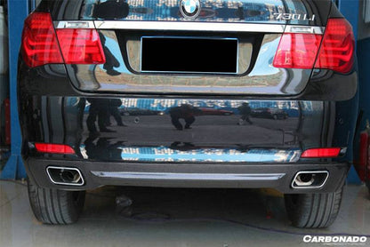 2009-2014 BMW 7 Series F01 OEM Style Carbon Fiber Rear Lip - Carbonado Aero