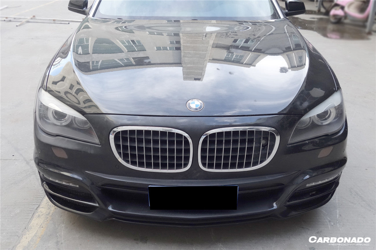 2009-2015 BMW 7 Series F01 F02 WD Style Front Bumper w/ led - Carbonado Aero