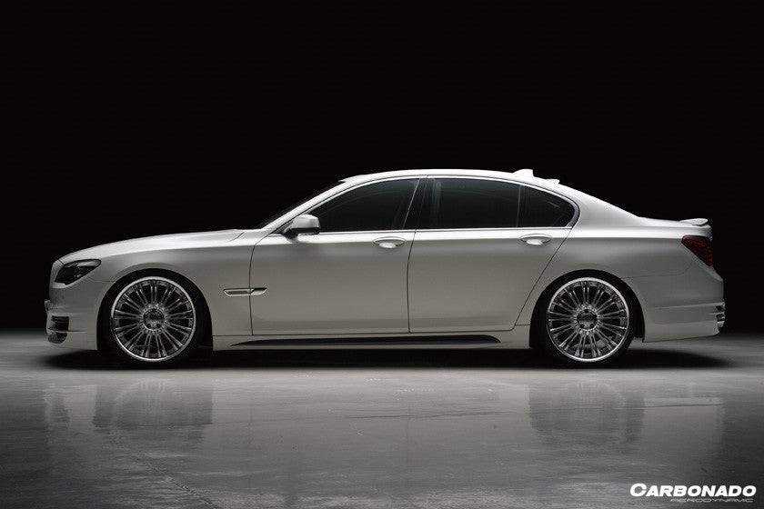 2009-2014 BMW 7 Series F01 WD Style Side Skirts - Carbonado Aero