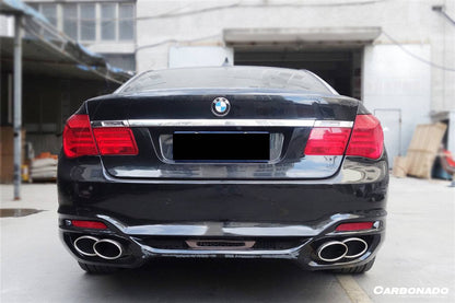 2009-2015 BMW 7 Series F01 F02 WD Style Rear Bumper W/Tips - Carbonado Aero