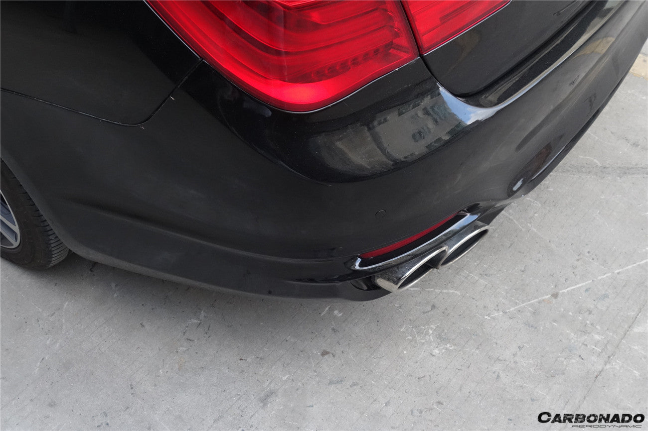 2009-2015 BMW 7 Series F01 F02 WD Style Rear Bumper W/Tips - Carbonado Aero