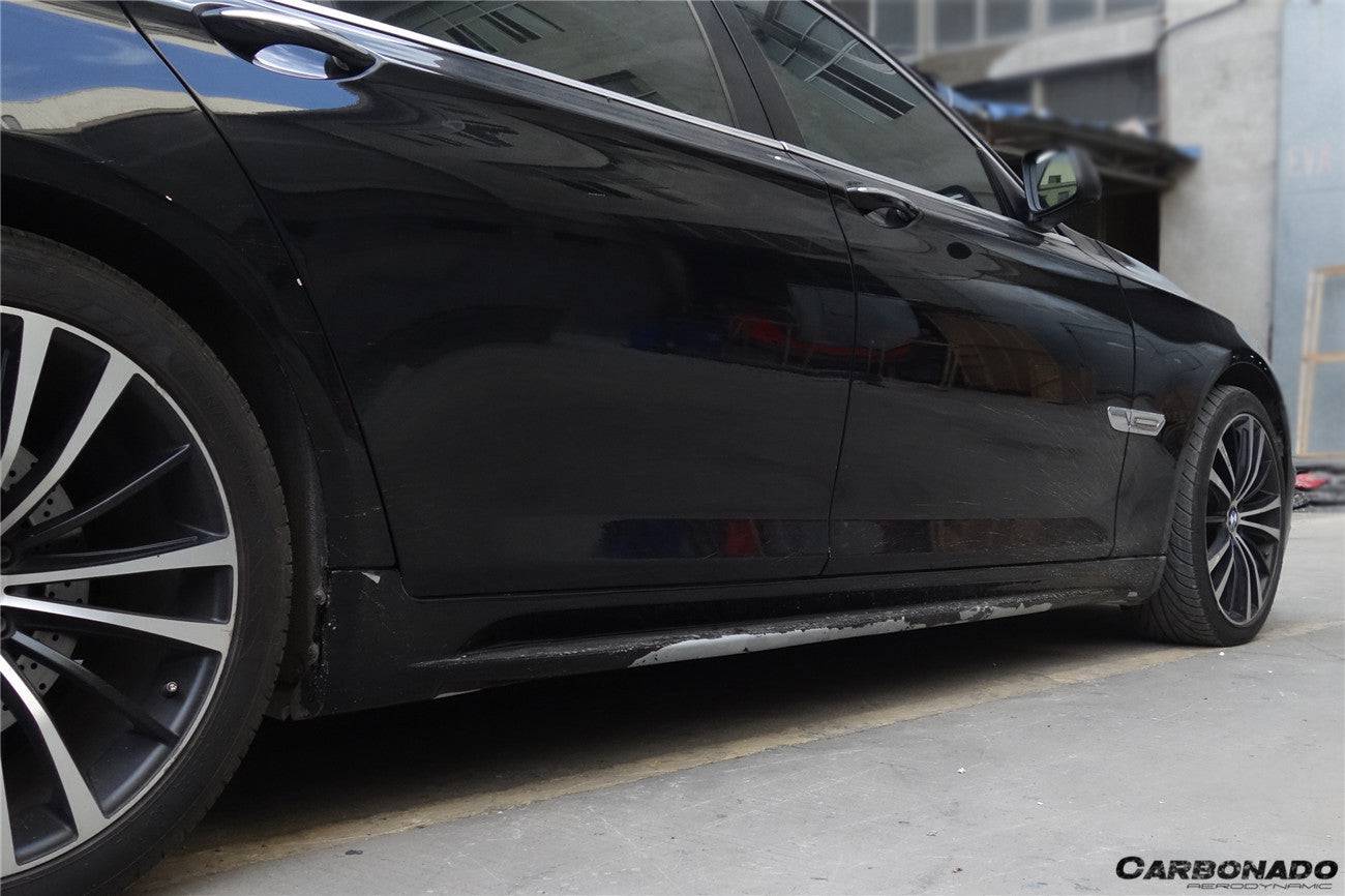 2009-2014 BMW 7 Series F01 WD Style Side Skirts - Carbonado Aero