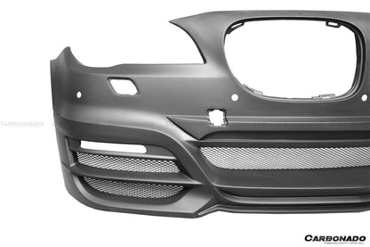 2009-2015 BMW 7 Series F01 F02 WD Style Front Bumper w/ led - Carbonado Aero